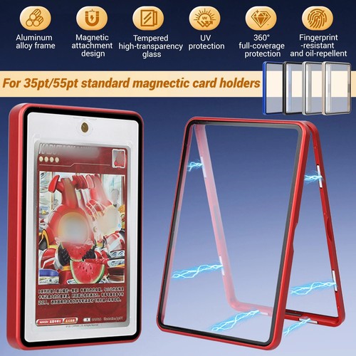 Magnetic trading card case - magnetic,